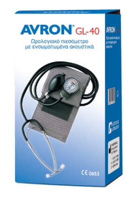 AVRON GL-40 Μανομετρικό Πιεσόμετρο με ακουστικά