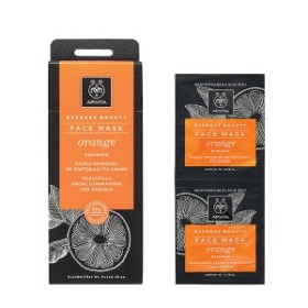 Apivita Express Beauty Face Mask Orange 2x8ml