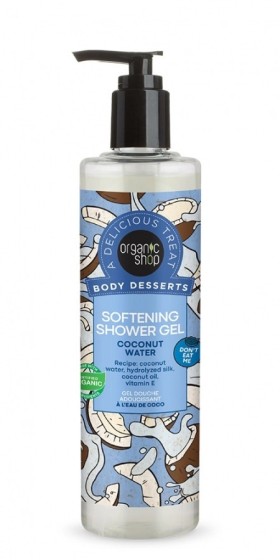 Natura Siberica Body Desserts Coconut Water Αφρόλουτρο σε Gel Καρύδα 280ml