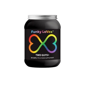 FunkyLoVex TwoGuys+ για την Ενίσχυση της Σεξουαλικής Απόδοσης 30caps