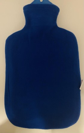 Sanger Θερμοφόρα Νερού Με Fleece Επένδυση Χρώμα Μπλέ 2lt