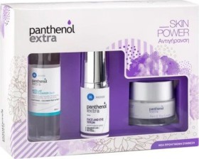 Panthenol Extra Promo Face & Eye Cream Αντιγηραντική Ημέρας 50ml & Micellar True Cleanser 100ml & Face & Eye Serum 30ml