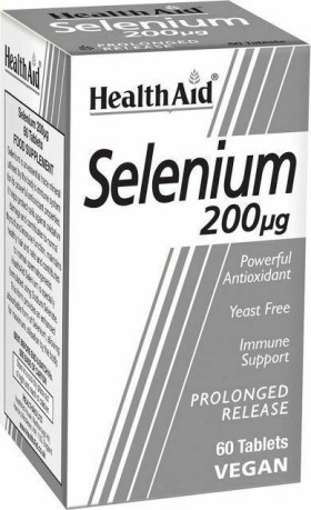 Health Aid Selenium, Σελήνιο 200μg 60tabs