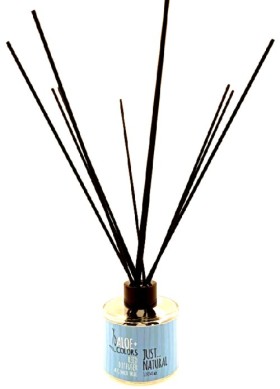 ALOE+COLORS Reed Diffuser Αρωματικό χώρου με Sticks διάχυσης Just Natural 125ml