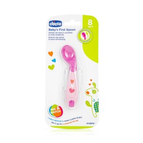 Chicco Babys First Spoon 8m+ Κορίτσι 1τμχ 01610010
