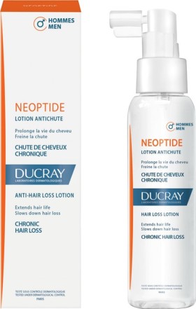 Ducray Neoptide Anti Hair Loss Lotion For Men Λοσιόν κατά της Ανδρικής Τριχόπτωσης 100ml
