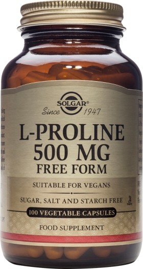 Solgar L-Proline 500mg 100 caps