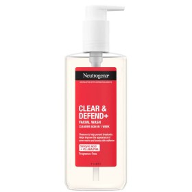 Neutrogena Clear & Defend+ Υγρό Καθαρισμού Προσώπου για Ακνεϊκές Επιδερμίδες 200ml