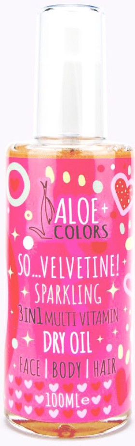 ALOE+COLORS So Velvetine Sparkling 3in1 Multi Vitamin Dry Oil 100ml