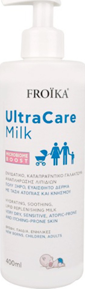 Froika Ultra Care Milk Γαλάκτωμα για πολύ Ξηρό και Ευαίσθητο Δέρμα με Τάση Ατοπίας και Κνησμού 400ml