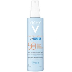 Vichy Capital Soleil UV Aqua Sunscreen Spray SPF50 Αντηλιακό Σπρέι Γαλάκτωμα Σώματος, 200ml