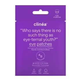 Clinea Αντιγηραντικά Patches Ματιών Anti-Ageing Biocellulose Eye Patche, 1 ζευγάρι