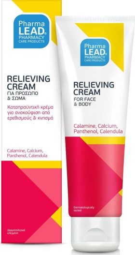 PharmaLead Relieving Cream Καταπραϋντική Κρέμα με Καλαμίνη για Ανακούφιση από Ερεθισμούς & Κνησμό 100ml