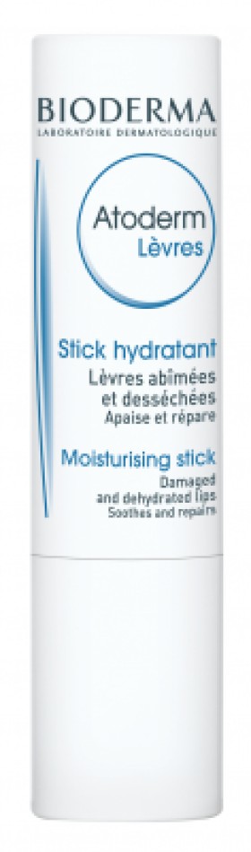 Bioderma Atoderm Levres Stick, Ενυδατικό Στικ Χειλιών 4gr