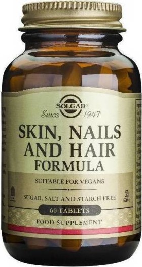 Solgar Skin Nails And Hair 60tabs