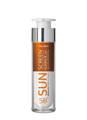 FREZYDERM Sun Screen Cream to Powder Vitamin D Like SPF50+ 50ml