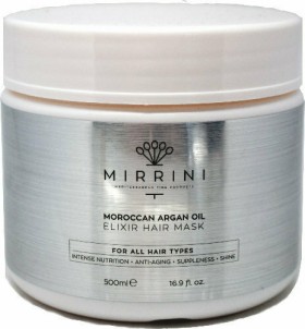 Mirrini Moroccan Argan Oil Elixir Hair Mask 500ml