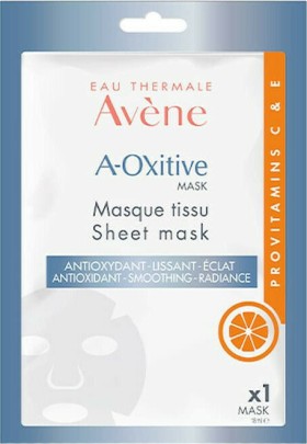 Avene A-Oxitive Υφασμάτινη Μάσκα Με Αντιοξειδωτική Δράση Για Λείανση & Λάμψη 18ml