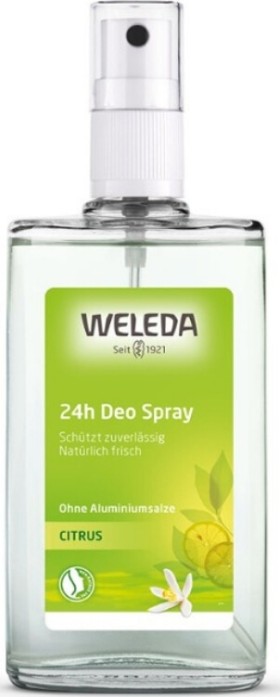 Weleda Citrus Fresh Deo Spray Αποσμητικό Βιολογικού Κίτρου 100ml