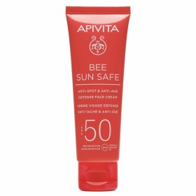 Apivita Bee Sun Safe Anti-Spot Αντηλιακή Κρέμα Προσώπου SPF50 κατά των Πανάδων & Ρυτίδων 50ml