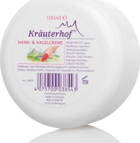 Krauterhof Hand & Nail Cream Ενυδατική και Θρεπτική Κρέμα Χεριών και Νυχιών 100ml
