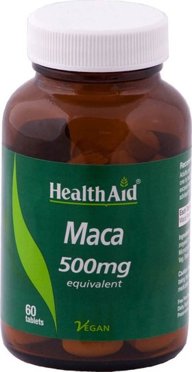 Health Aid Maca 500mg 60caps