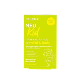Neubria Neu Kid Ενισχυμένη Φόρμουλα Πολυβιταμινών για Παιδιά 30 ζελεδάκια Strawberry Citrus