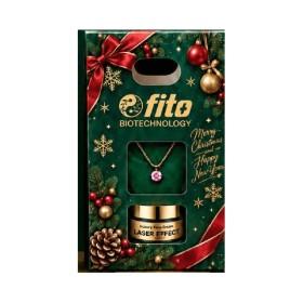 Fito XMAS PROMO 2026 με Κρέμα προσώπου ματιών & λαιμού Laser Effect 50ml & Ατσάλινο Κόσμημα Λίθος Ζιρκόνιο σε διάφορα χρώματα