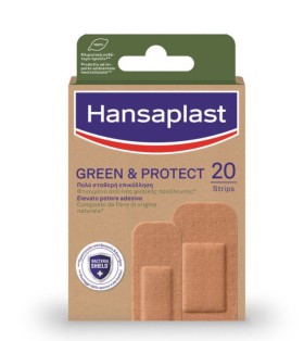 Hansaplast Αυτοκόλλητα Επιθέματα Βιοδιασπώμενα Green & Protect 20τμχ