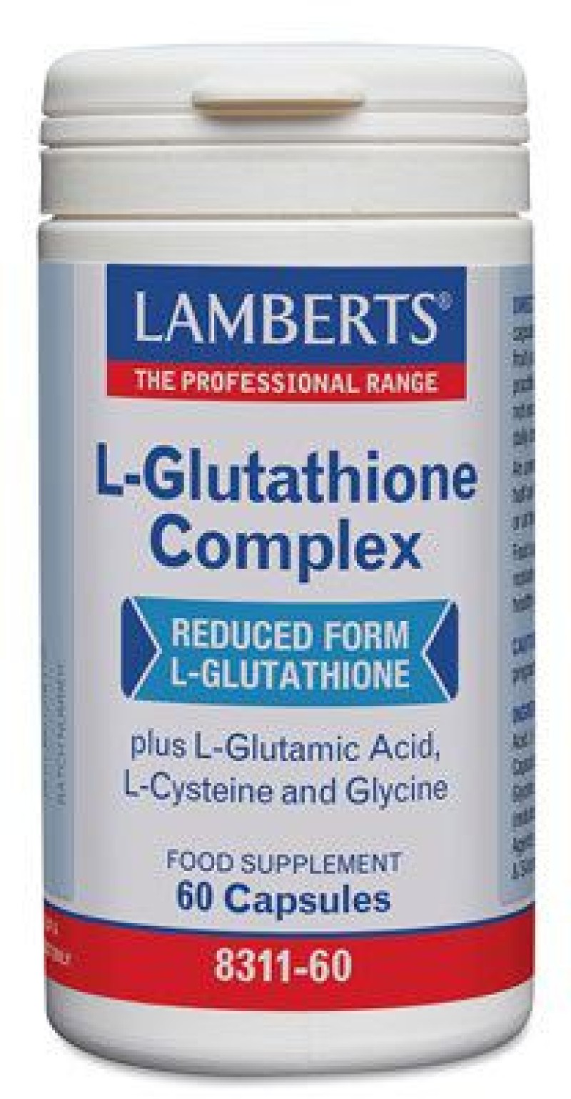 lamberts l-glutathione complex 60caps Complex, 60 Capsules Lamberts Choline Liver Complex Tablets